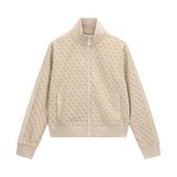 GUESS Art V6RQ08 K2042 Kadın Sweatshirt, 4g Jakarlı Işık Mi, XL