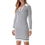 Guess Aubrey Yün Karışımlı Logolu Slim Fit V Yaka Mini Elbise W5BK25Z3JD2 Bayan ELBİSE W5BK25 Z3JD2 FBDI