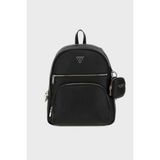 Guess Ayarlanabilir Çift Askılı Sırt Çantası Siyah Poliüretan Malzeme ile Şık Görünüm Sunar HWBG7124350