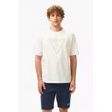 Guess Azha Erkek Beyaz Aktif Oversize Fit T-Shirt Z4bı02ı3z14-G018
