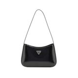 GUESS Bayan Arnela Top Zip Omuz Çantası Çanta, Siyah, One Size, Arnela Top Zip Omuz Çantası