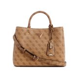 GUESS Bayan Meridian II Kız Arkadaş Çantası El Çantası, Latte Logosu, One Size, Meridian II Kız Arkadaşı Çantası