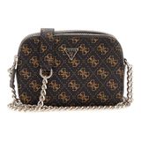 GUESS Bayan Noelle II Crossbody Kamera Çanta, Kahverengi Logo, One Size, Noelle II Crossbody Kamera