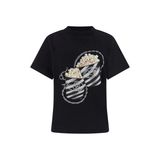 GUESS Bayan T-Shirt baskılı siyah ES26GU27 W6RI28I3Z14