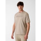 Guess Bej Erkek T-Shirt Z6GI01K2835-G9I0 Bej T-Shirt - Gri - M