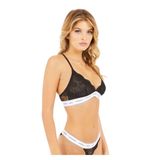 Guess Belle Kadın Üçgen Sütyen O97C02KBBT0, Siyah, XS