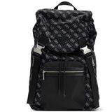 GUESS Berlin erkek sırt çantası sırt çantası (1 adet), Koyu Siyah, One Size, Sırt Çantası