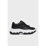 Guess Berrett2 4g Logolu Kalın Tabanlı Sneaker Ayakkabı FLFBRTELE12 Bayan Ayakkabı Flfbrt ELE12 Black - 2J9-Siyah