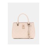 Guess Bessey Luxury Satchel Kadın Omuz Çantası, Krem