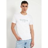 Guess Beyaz Erkek T-Shirt M4YI38J1314-G011 Iridescent T-Shirt - XL