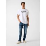 Guess Beyaz Erkek T-Shirt M6RI22K8FQ4-G011 Beyaz T-Shirt