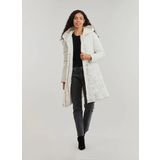 Guess Beyaz Kadın Parka MAITE ONION QUILTING - POLY SATIN P
