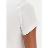 Guess Beyaz Kadın Slim Fit Taşlı T-Shirt W6RI22KA0H1-G011 - XL
