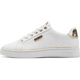 Guess Beyaz Kadın Sneaker Suni Deri Malzeme ile Düz Tabanlı Şık Tasarım