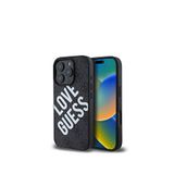 Guess Big Love Iphone 16 Pro Telefon Kılıfı - Siyah
