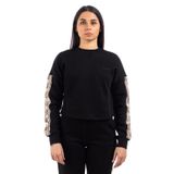 Guess Bisiklet Yaka Normal Kalıp Sweatshirt, S, 5003087169, Siyah, kadın