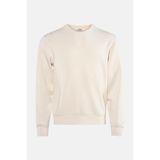 Guess Bisiklet Yaka Uzun Kollu Scuba Luxe Sweatshirt, S, P69526S4318, Krem, erkek
