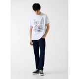 Guess Blvd Regular Fit T-Shirt, XL, M6RI01I3Z14, Beyaz, Erkek