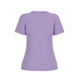 Guess Briana Kadın Aktif Regular Fit T-Shirt, Mor, XS