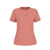Guess Briana Kadın Aktif Regular Fit T-Shirt, Turuncu, M Beden