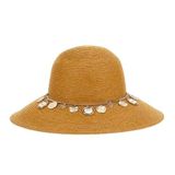 Guess Brim Metal Charmlı Hasır Şapka Bayan ŞAPKA AW5290 NYL01 NAT