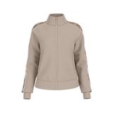 Guess Britney Kadın Aktif Sweatshirt V2YQ16KB3P2, Bej, L