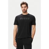 Guess Bruce Bisiklet Yaka Kısa Kollu Erkek Siyah Tişört Z6YI26K5090-JBLK - 2XL