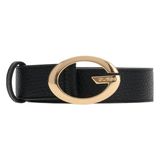 GUESS Camden Kadın Kemer, Suni Deri, Donuk Altın Metal Aksam
