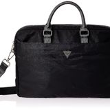 Guess Çanta GUCB15NTMLBK 16" siyah naylon üçgen logo