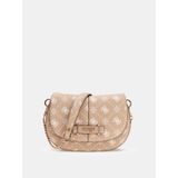 Guess Carrie Logo Kadın Omuz Çantası HWGP9898200, Bej