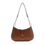 GUESS Carrie Omuz Çantası, Konyak, One Size, Carrie Top Zip Omuz Çantası