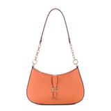 GUESS Carrie Top Zip Omuz Çantası, Kayısı, One Size, Carrie Top Zip Omuz Çantası