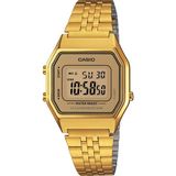Guess Casio Kadın Kol Saati LA680WGA 9df Sarı Çelik Malzeme 5 ATM Suya Dayanıklı Casual Kullanım - Standart