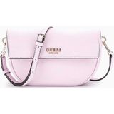 Guess Cerelia Flap Logolu Omuz Çantası - Açık Pembe