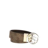 GUESS Cinta donna Nolana 4g ters çevrilebilir latte logo C25GU08 BW9166P4235, Bej, 38