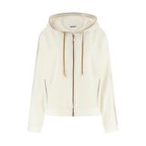 Guess Circe Kadın Aktif Sweatshirt V6GQ07K3096, Beyaz, XS