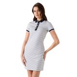 GUESS Çizgili Polo Elbise