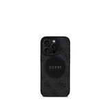 Guess Classic Circle iPhone 16 Pro Magsafe Uyumlu Siyah Telefon Kılıfı