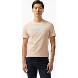 Guess Cn Logo Mid Organiceam 180 Erkek Turuncu T-Shirt
