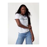 Guess Cn Ss Jeans Kadın Regular Fit T-Shirt