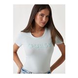 Guess Cn Ss Logo Kadın Slim Fit T-Shirt