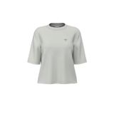 Guess Colette Aktif Boxy Fit Kadın T-Shirt, Yeşil, M Beden