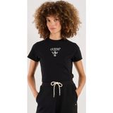 Guess Colette Kısa Kollu Kadın Krem T-shirt V4YI21KCDH1-FJ8N