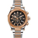 Guess Collection GCZ18001G2MF Erkek Kol Saati - Altın - Gümüş