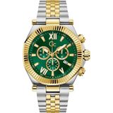 Guess Collection GCZ66003G9 Erkek Kol Saati - Altın - Gümüş