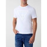 Guess Core Erkek Slim Fit T-Shirt - Beyaz