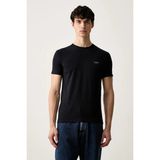 Guess Core Erkek Slim Fit T-Shirt - Lacivert - 2XL