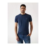 Guess Cornell Erkek Lacivert Ipek Karışımlı T-Shirt M4GR05Z3DN1-G7V2