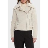 Guess Darcey Kapitoneli Regular Fit Çıkarılabilir Peluş Yaka Fermuarlı Ceket W5BL35W2820 Bayan Ceket W5BL35 W2820 A115 - Bej