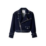 Guess Denim Ceket, M, W6RN71D6911, Lacivert, Kadın